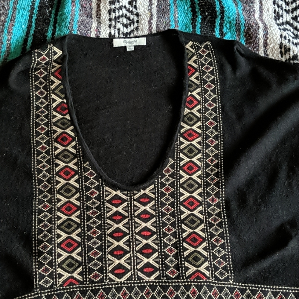 Madewell boho top